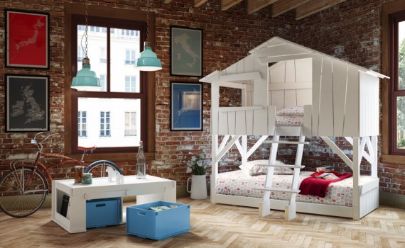 lit-superpose-cabane-couleurs-bois