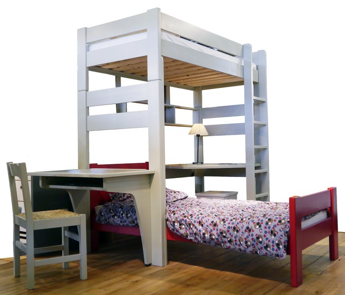 Lit-mezzanine-avec-lit-enfant-et-options